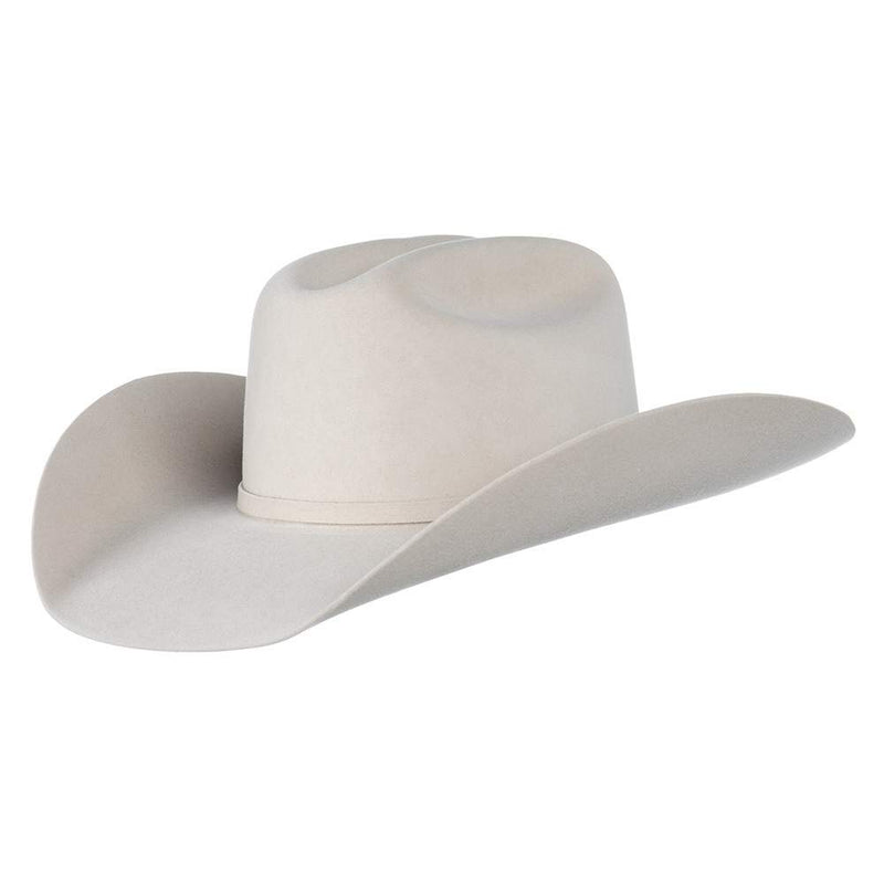 Bone 10X 4.25in Brim Cattlemans Felt Hat