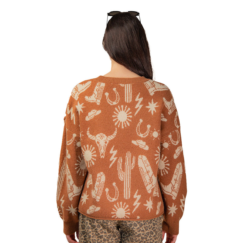 Very J Women's Camel Pull Over Top