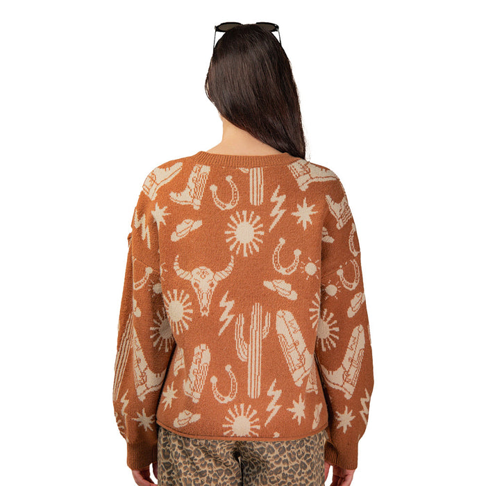 Very J Women's Camel Pull Over Top