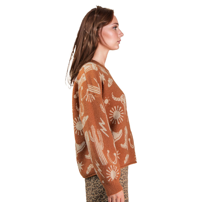 Very J Women's Camel Pull Over Top