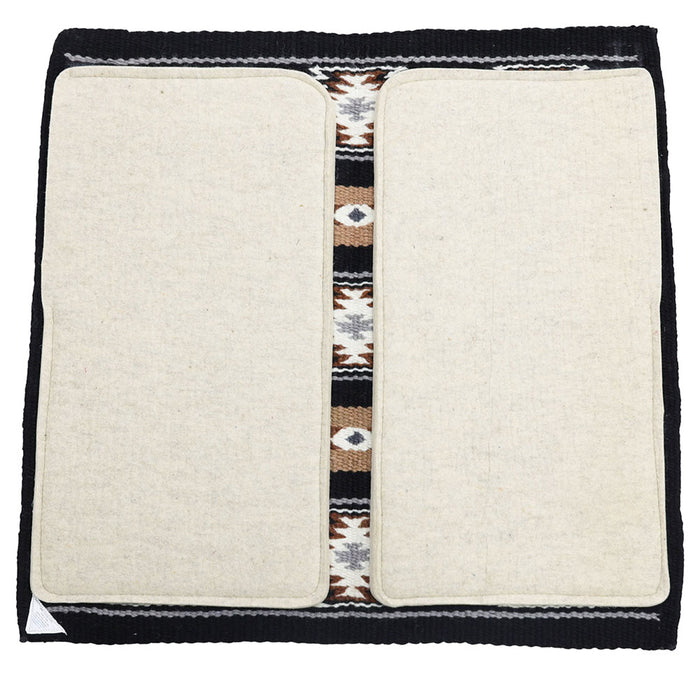 Tucker Turquoise and Black Trail Pad