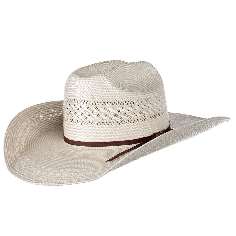 Tuf Cooper 4.5 Open Crown Natural Straw Hat by American Hat Company