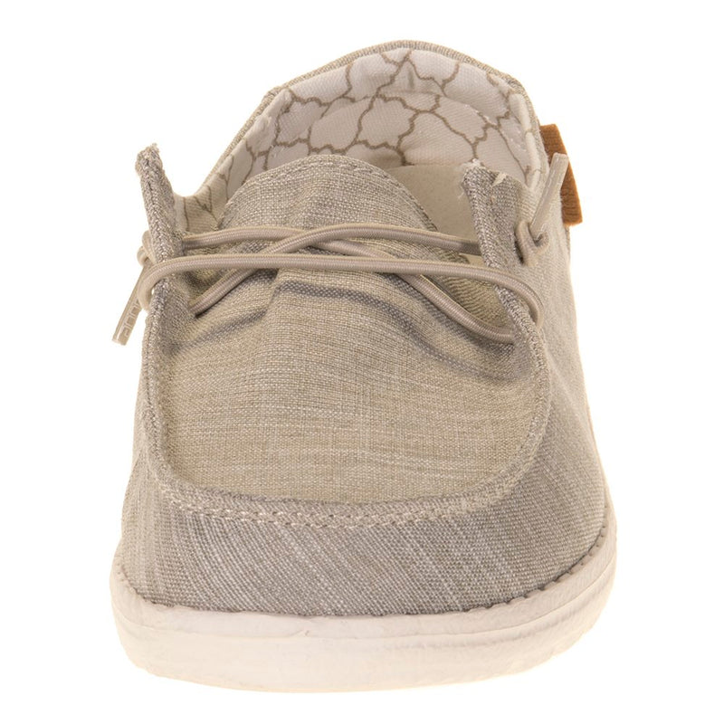 Hey Dude Youth Wendy Linen Beige Casual