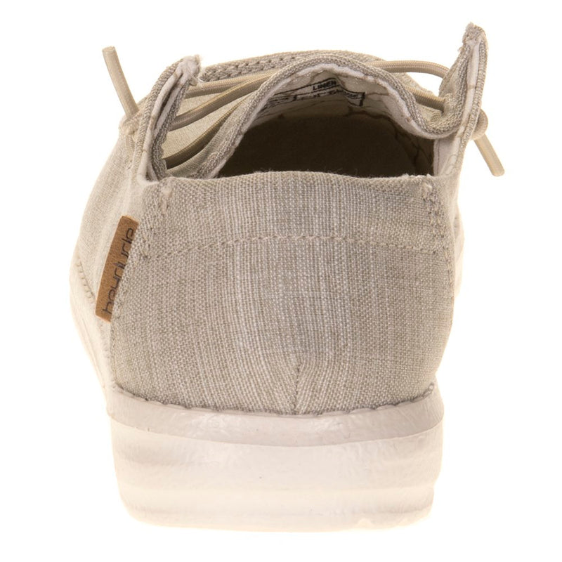 Hey Dude Youth Wendy Linen Beige Casual