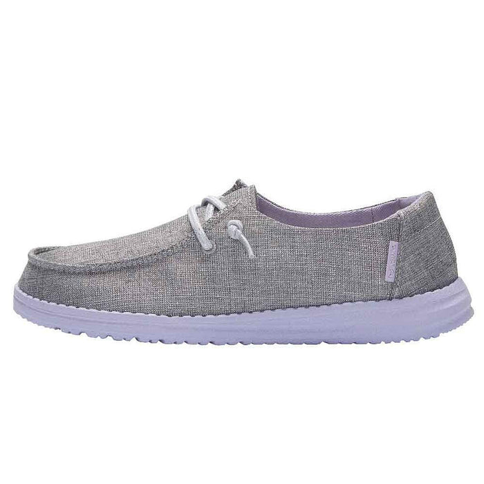 Heydude Youth Hey Dude Wendy Sparkling Grey Casual Shoe