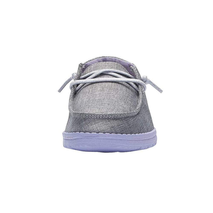 Heydude Youth Hey Dude Wendy Sparkling Grey Casual Shoe