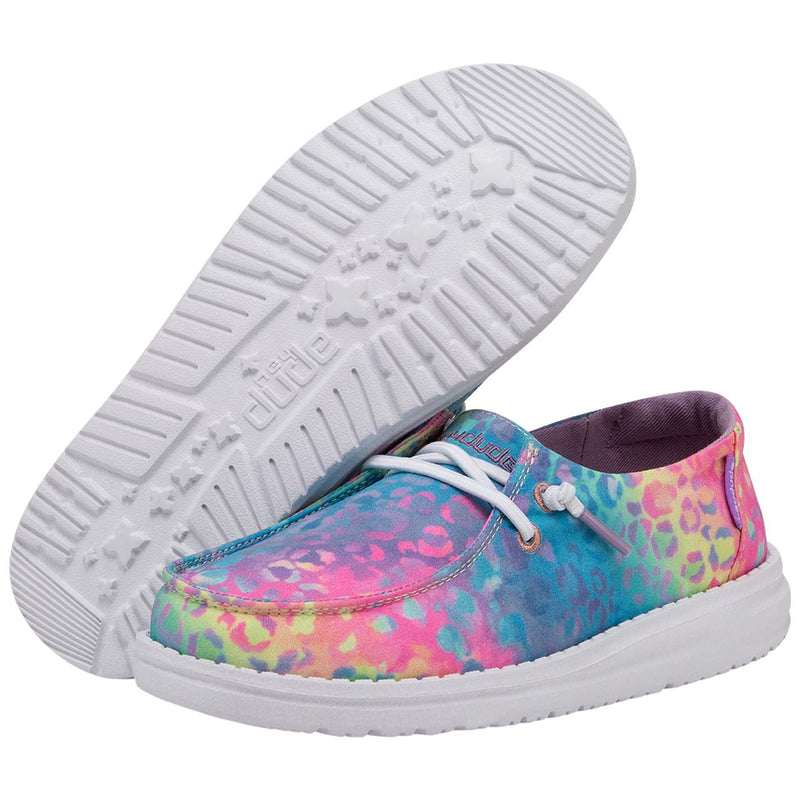 Hey Dude Kids Wendy Flow Leopard Casual