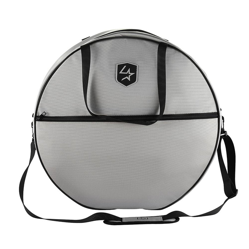Grey and Black Rope Bag