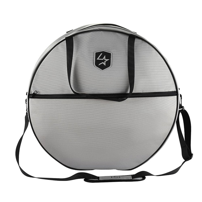 Grey and Black Rope Bag