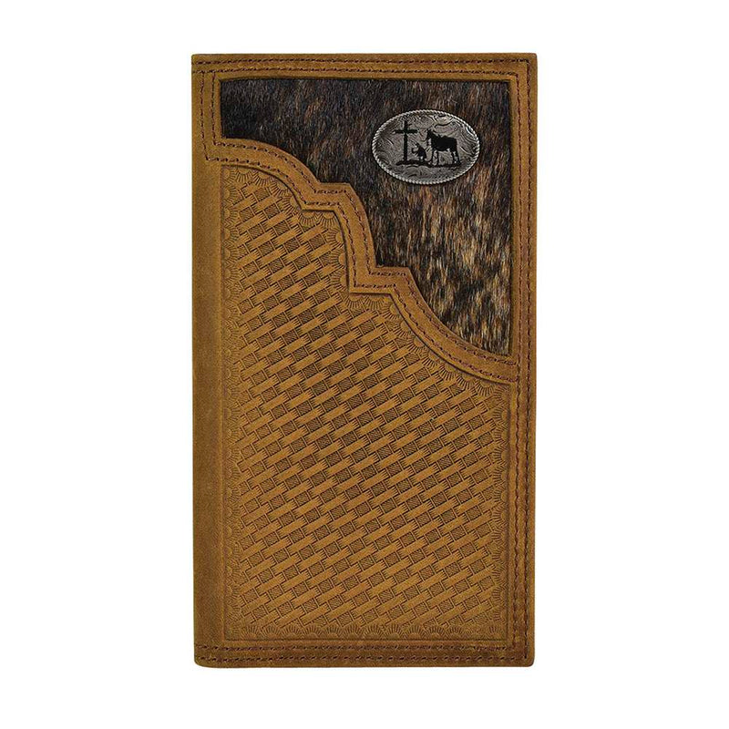 Justin Men`s Hair On Rodeo Wallet