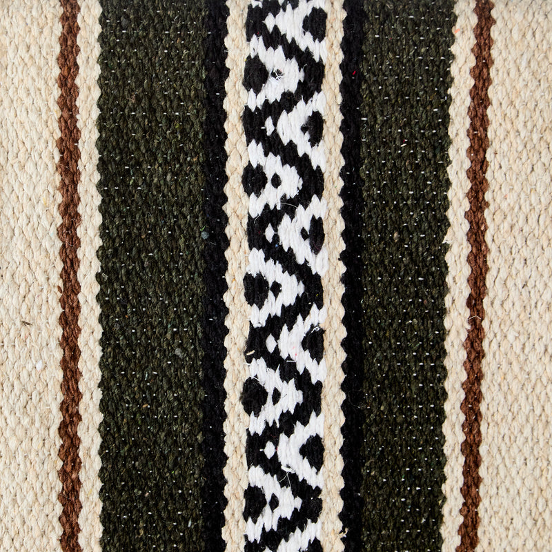 Mayatex 1302 4 Hogan 30x60 Acrylic Blend Saddle Blanket Olive Green