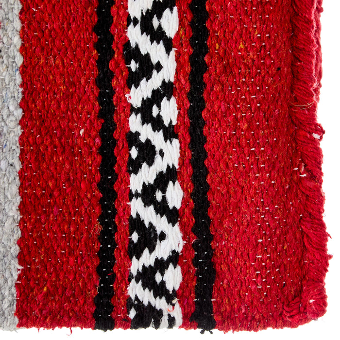 Mayatex Red Hogan Acrylic Blend 30x60 Saddle Blanket