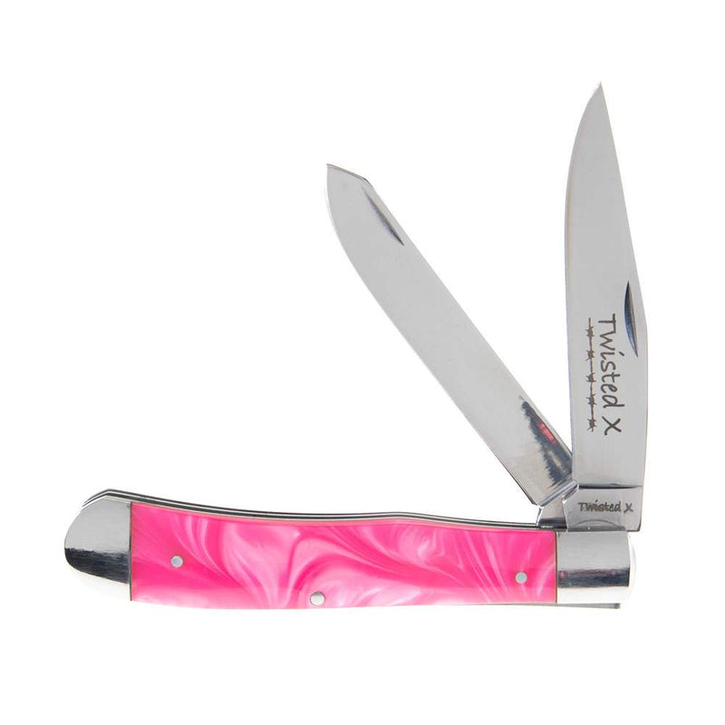 Twisted X Pink Pearlized Trapper
