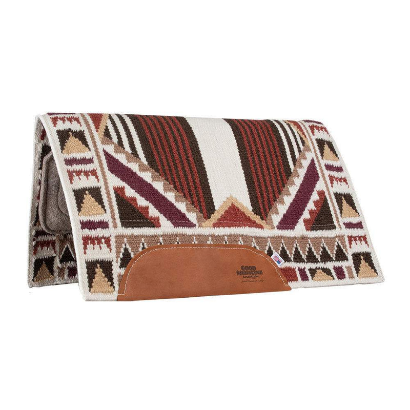 Mustang Good Medicine Highly Decorated Wool Felt Bottom Saddle Pad