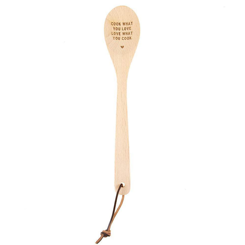 Creative Brands Cook What You Love Love What You Cook Wooden Spoon