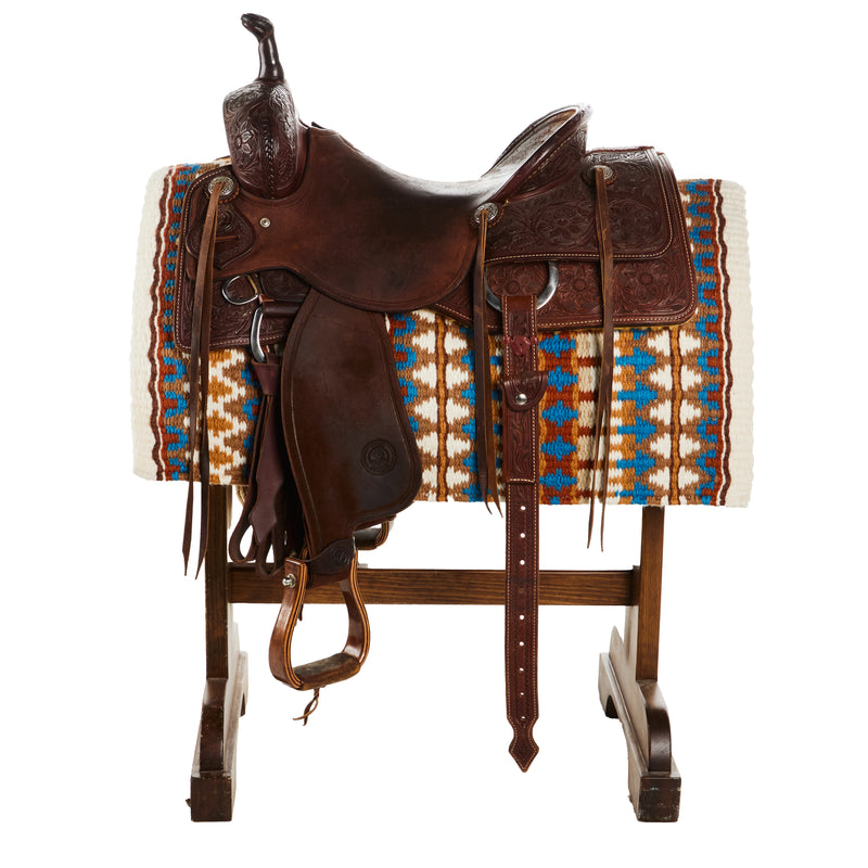 Mayatex Double Arrow 40X34 New Zealand Wool Saddle Blanket