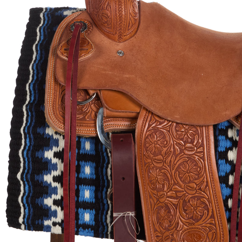 Mayatex Domino 40X34 New Zealand Wool Saddle Blanket