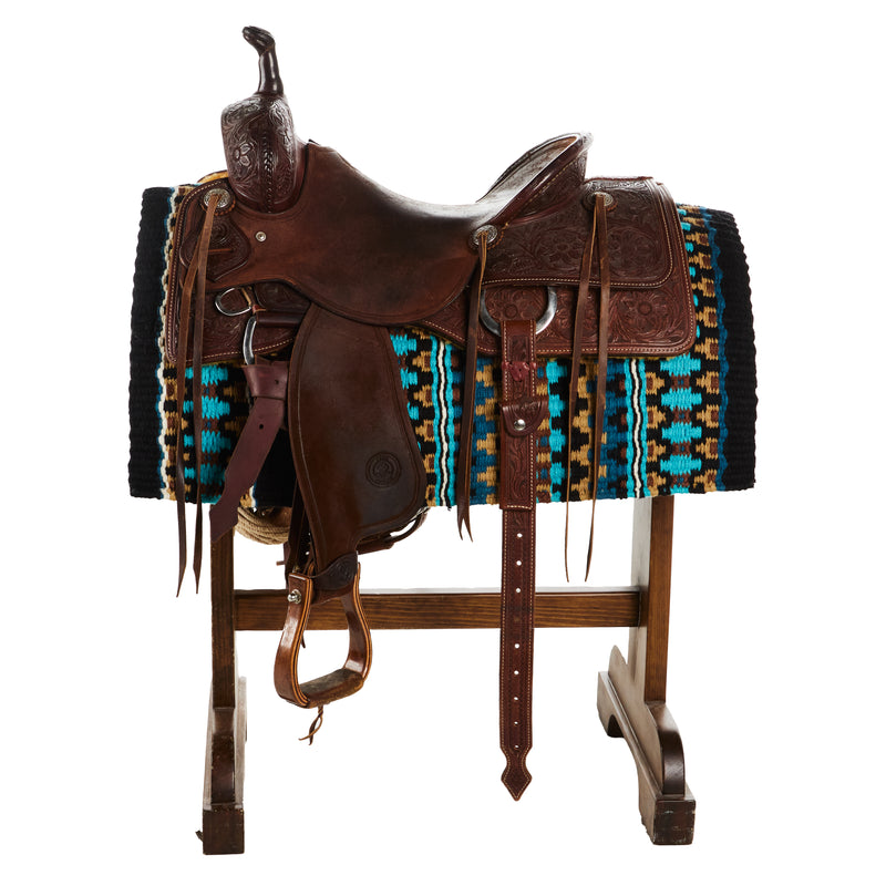 Mayatex Double Arrow 40X34 New Zealand Wool Saddle Blanket