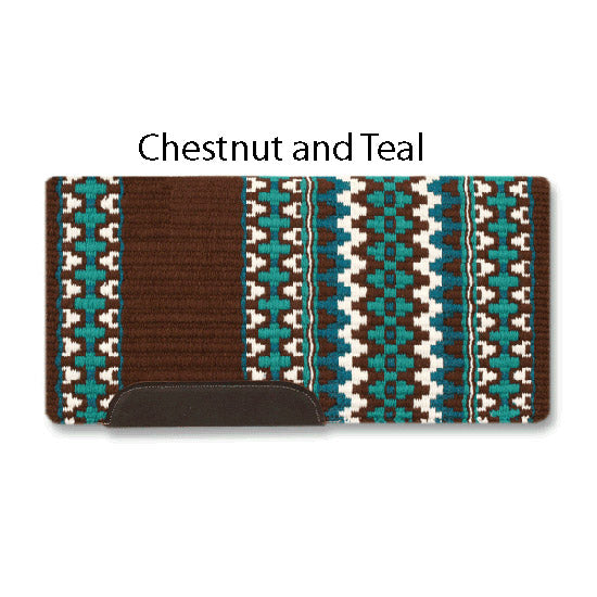 Mayatex Kiva 40x34 New Zealand Wool Saddle Blanket