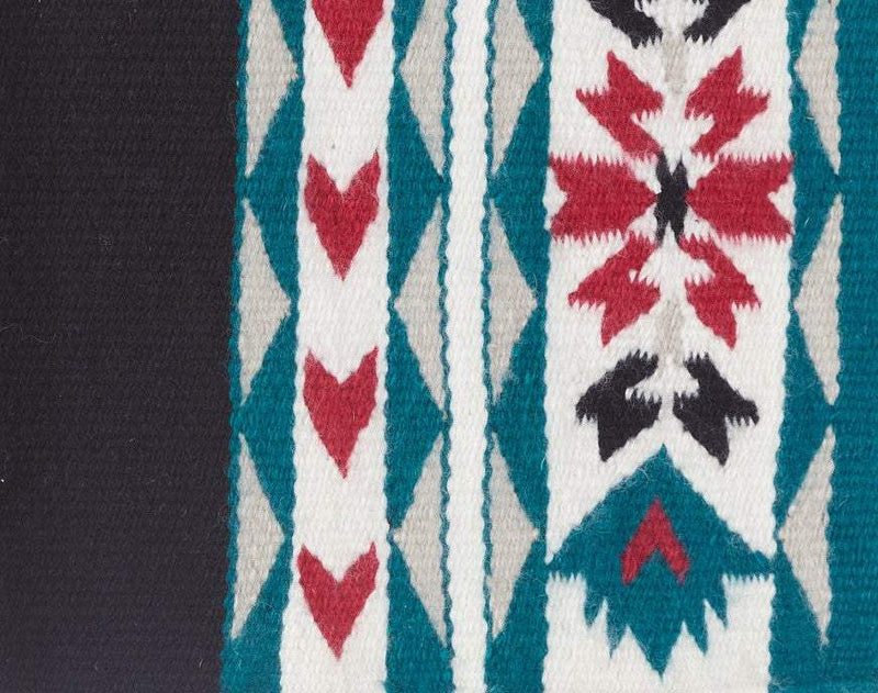 NRS Exclusive Thistle Black Green Red Saddle Blanket