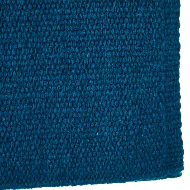 Mayatex 1314 00 San Juan Solid Ocean Blue 36x34 New Zealand Wool Saddle Blanket