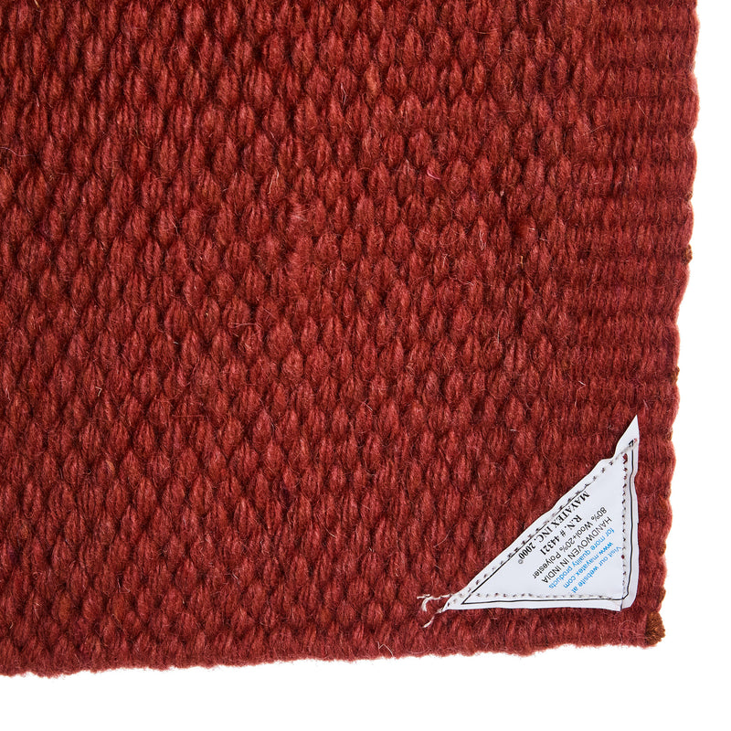 Mayatex 1314-94 San Juan Solid Tabasco 36x34 New Zealand Wool Saddle Blanket