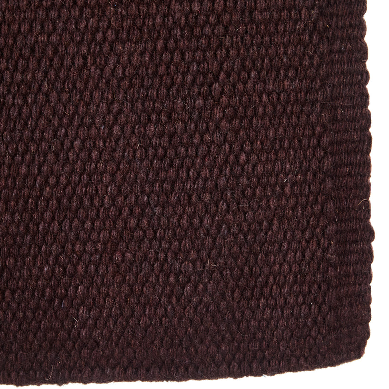Mayatex 1314-96 San Juan Solid Expresso 36x34 New Zealand Wool Saddle Blanket