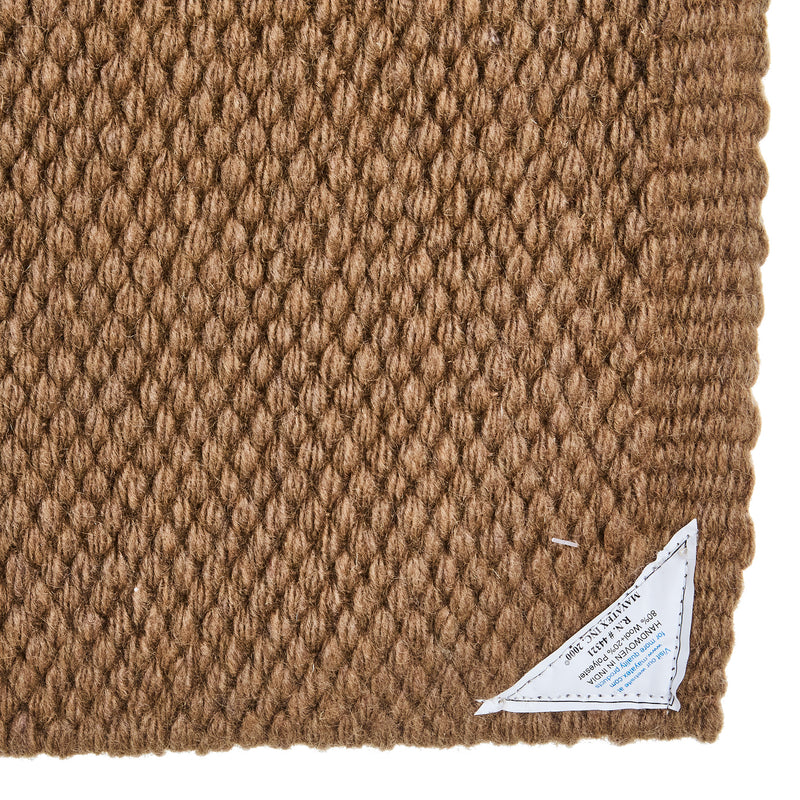 Mayatex 1314-97 San Juan Solid Raw Umber 36x34 New Zealand Wool Saddle Blanket