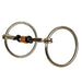 Dogbone Loose Ring Snaffle Bit w/Copper Rings