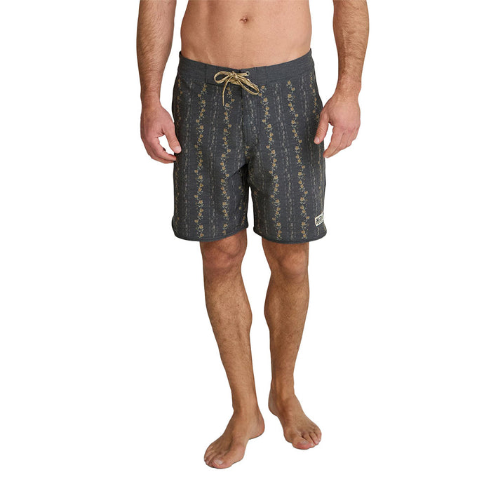 Howler Brothers Men's Hibiscus Ribbon Black Shorts