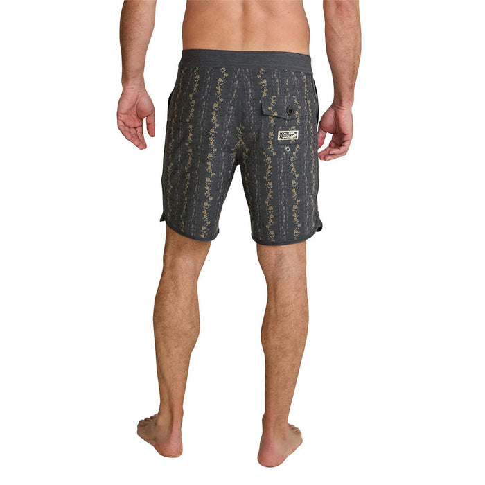 Howler Brothers Men's Hibiscus Ribbon Black Shorts