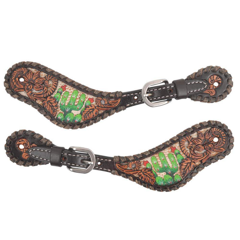 Circle Y Saddlery Reinsman Cactus Country Spur Strap