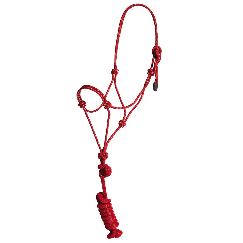 5/8in. Rope Halter w/Lead