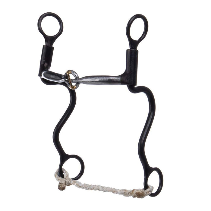 Dutton Bits Cavalry Cheek Copper Inlay Small Lifesaver Bit