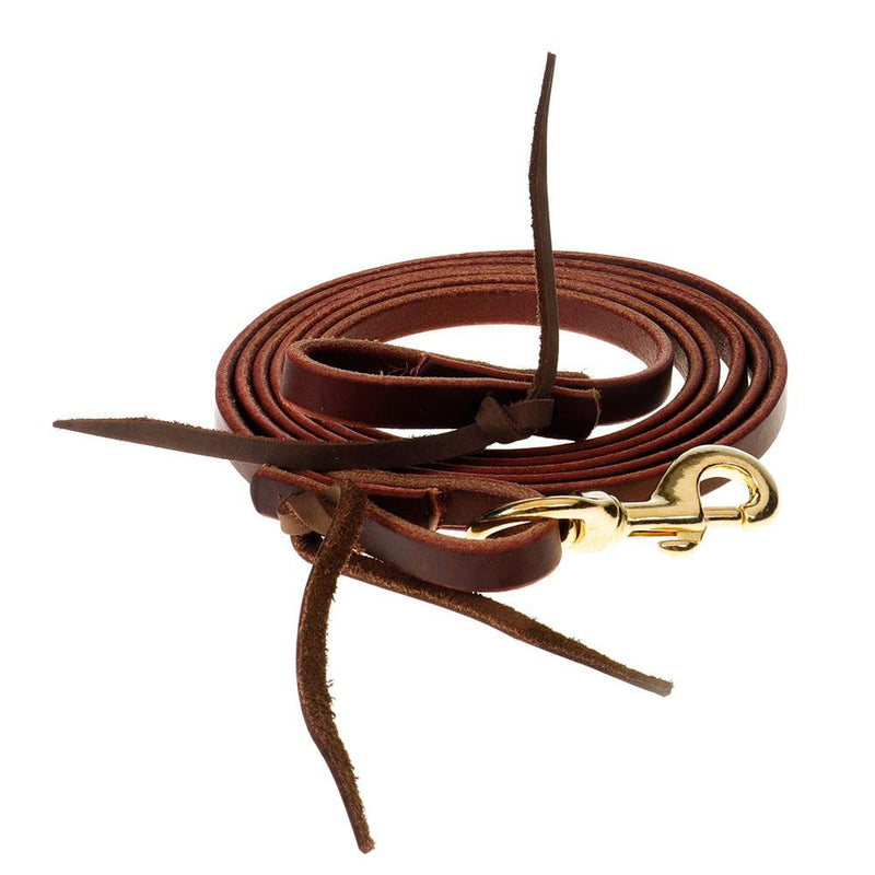 Latigo Flat Roping Rein- 1/2in x 8ft