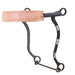 Flat Leather Noseband Hackamore Bit