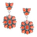 Spiny Oyster Cluster Earrings