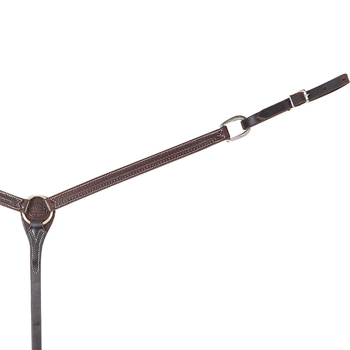 1in Chestnut Skirting Leather Colt Breast Collar