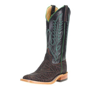 Men's Bark Vintage Elephant 13" Black Glove Top Square Toe Boots