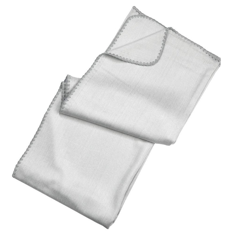 Alpaca Wool Grey Throw Blanket