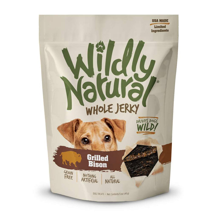 Wildly Natural Whole Jerky Strips - Grilled Bison 5oz