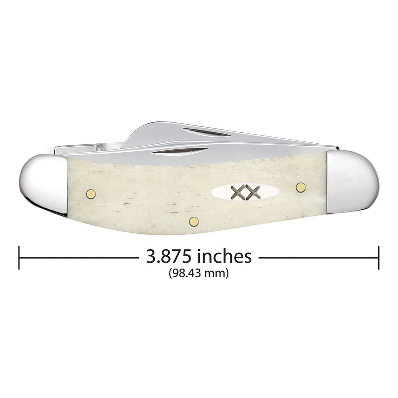 Case Knives Natural Bone Smooth Sowbelly Knife