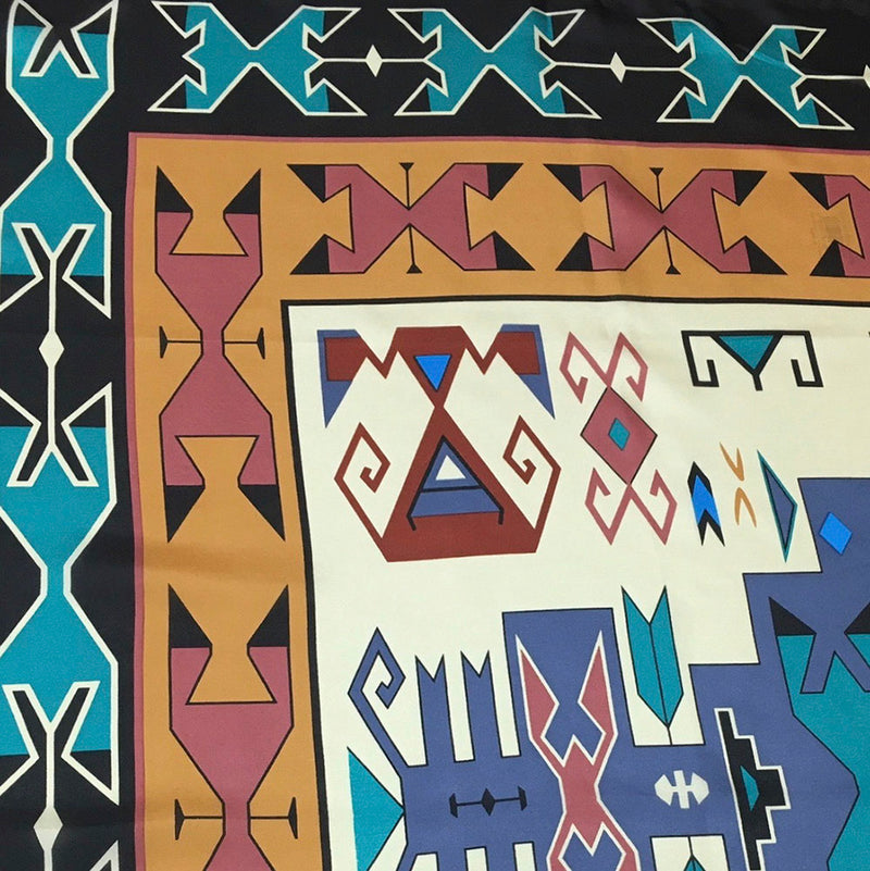 Sandstone Black #10 Southwest Wild Rag