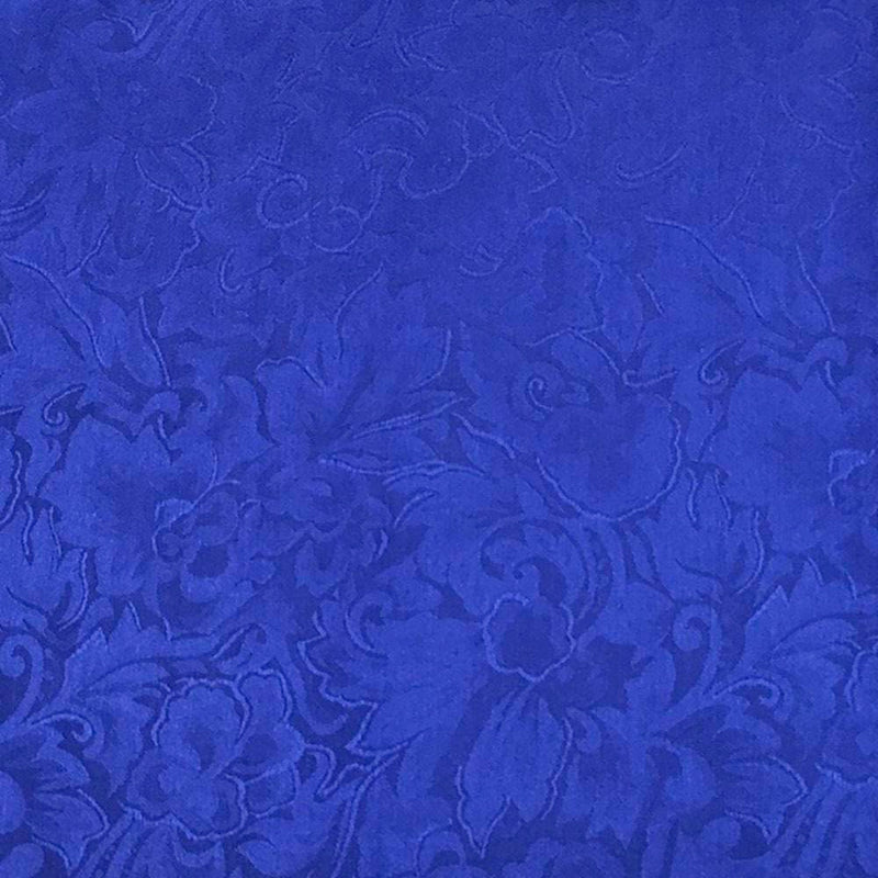 Royal Blue Jacquard Wild Rag