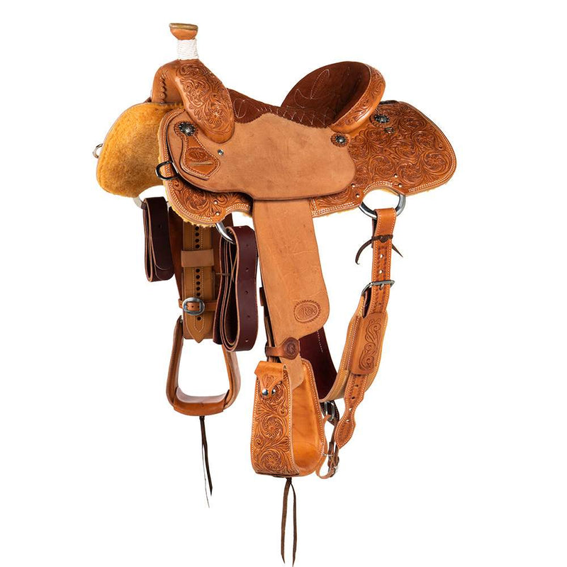 Natural 1/2 Breed Sunflower All Around Saddle