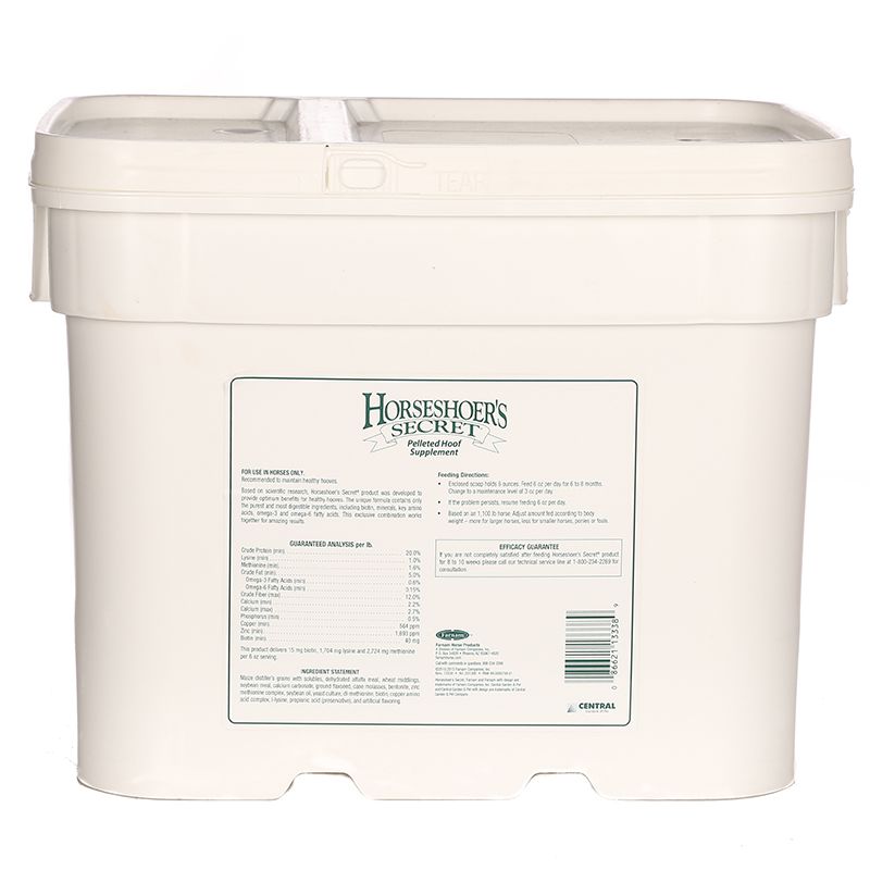 Farnam Horseshoer's Secret Pelleted Hoof Supplement 38lb