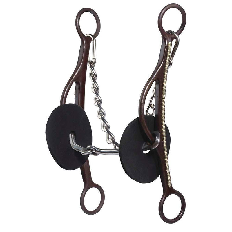Professionals Choice Professional's Brittany Pozzi Long Gag Smooth Snaffle Bit