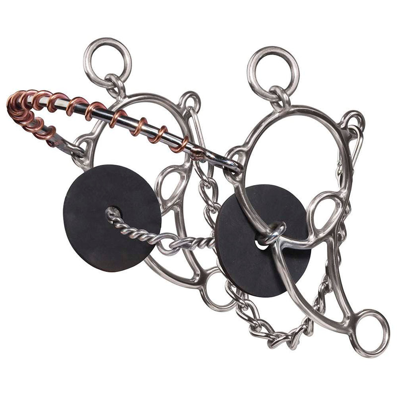 Brittany Pozzi Combo Twisted Wire Snaffle Bit