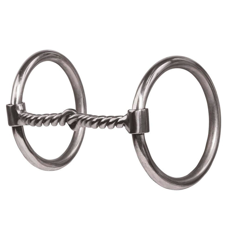 Equisential O-Ring Twisted Wire Snaffle Bit