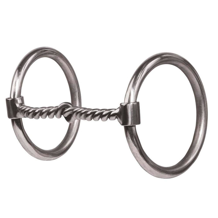 Professional's Equisential O-Ring Twisted Wire Snaffle Bit